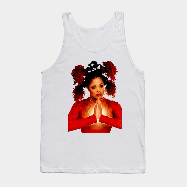 Vintage Janet Jackson Tank Top by Morrow DIvision